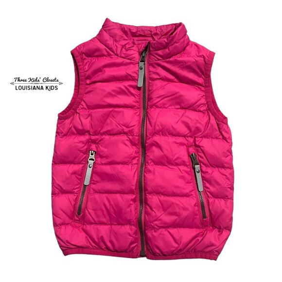 Hanna Andersson Sz 90 (3) Pink Down Puffer Vest